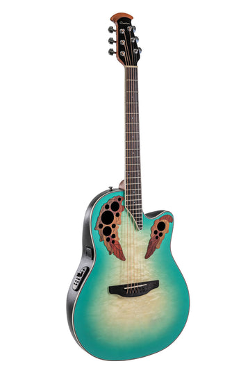 Chitarre Elettroacustiche Celebrity Elite Plus Mid Cutaway Mintburst