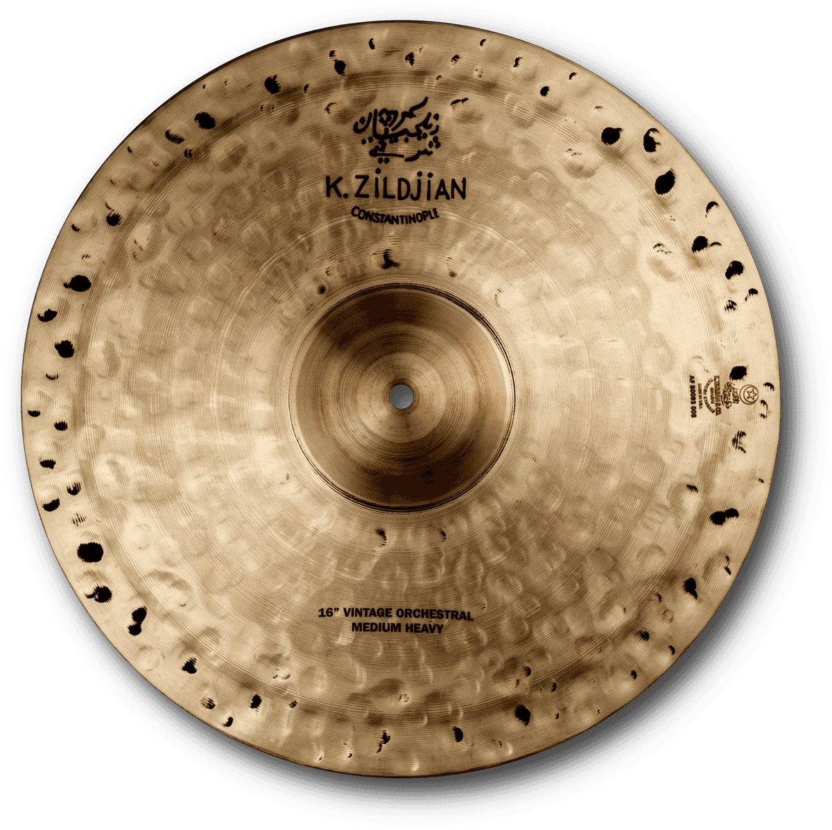 Piatti Percossi K-Constantinople 16" Vintage Medium Heavy