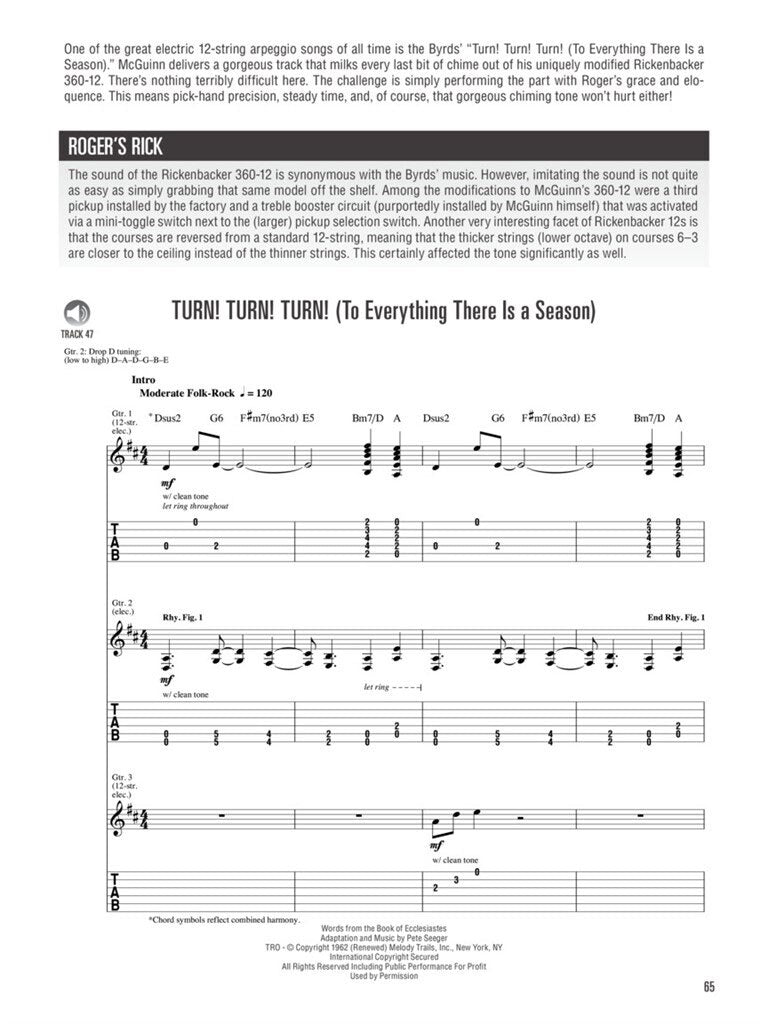 Méthode 12 Cordes Guitare + Audio En Ligne