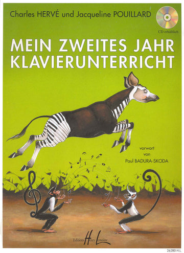 Herve C./ Pouillard J. - Mein Zweites Jahr Klavierunter - Piano