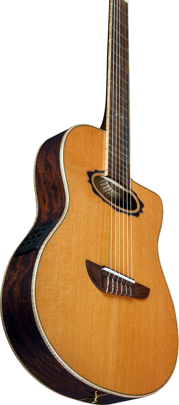 MIA N400CE Nylon cutaway elettrica Naturale