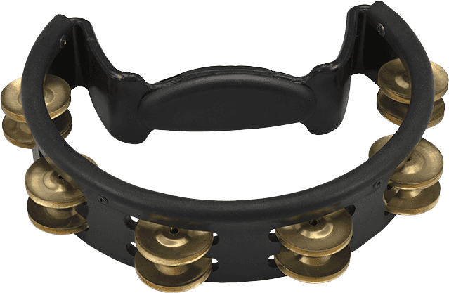PTM-10GHX QUICKMOUNT TAMBOURINE WITH BRASS JINGLES
