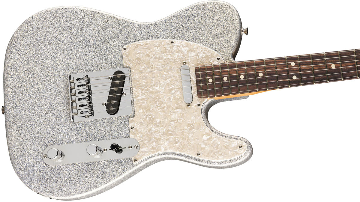 Telecaster Player II 75º anniversario RW Scintillio polvere di diamante