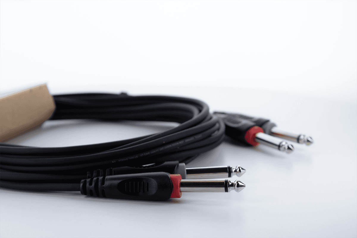 Cavo Audio Doppio Jack Mono 6 M