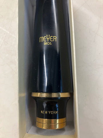 Bocchino Sax Alto Ebanite Meyer Bros Ny Apertura 7 - Stock B