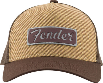 Fender Cappello in Tweed Marrone
