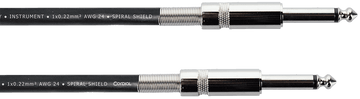 Cavo per chitarra Jack 1,5 M