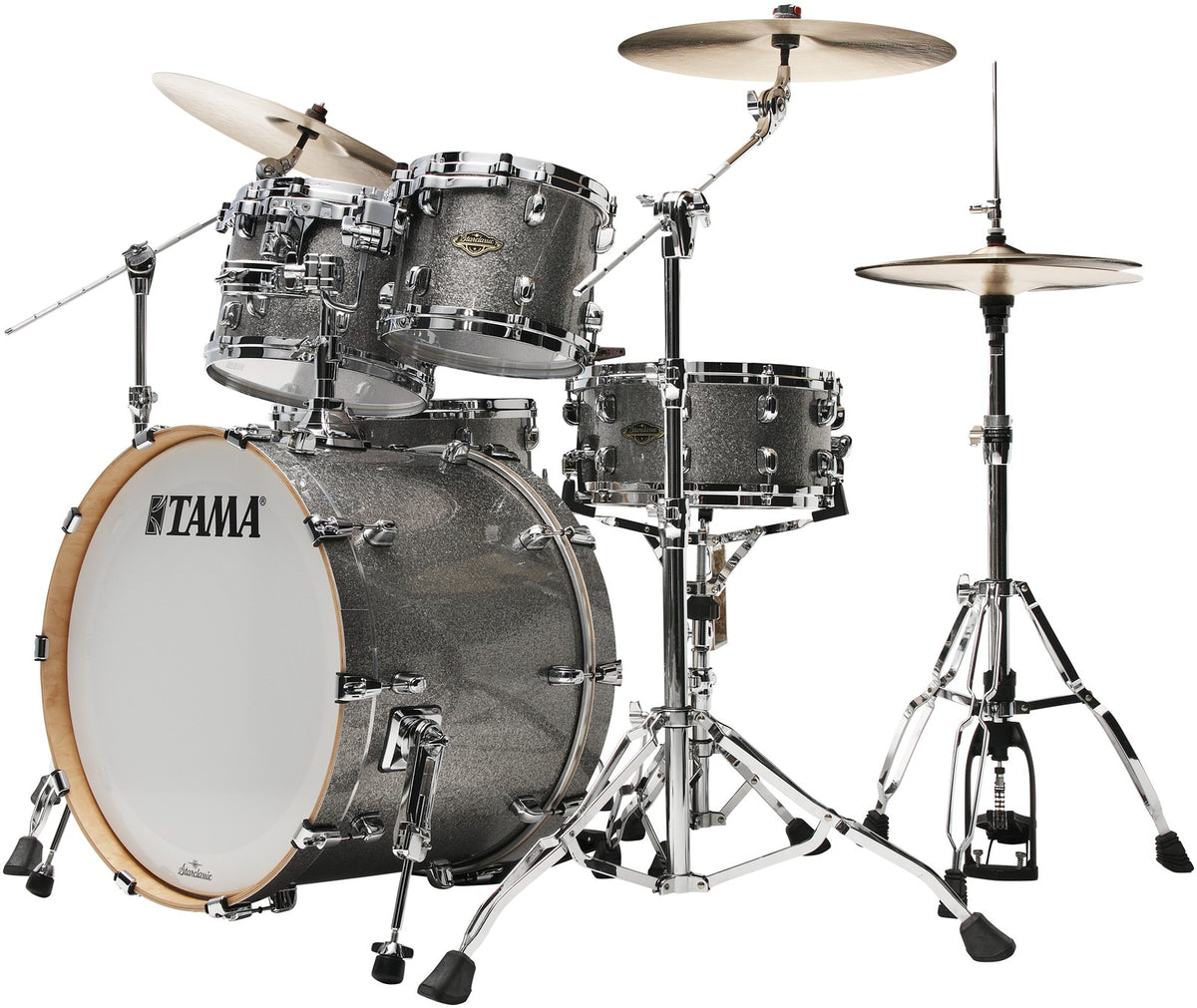 WBR42S-SSS - Starclassic Walnut/Birch Stage 22" Argento fumé scintillante