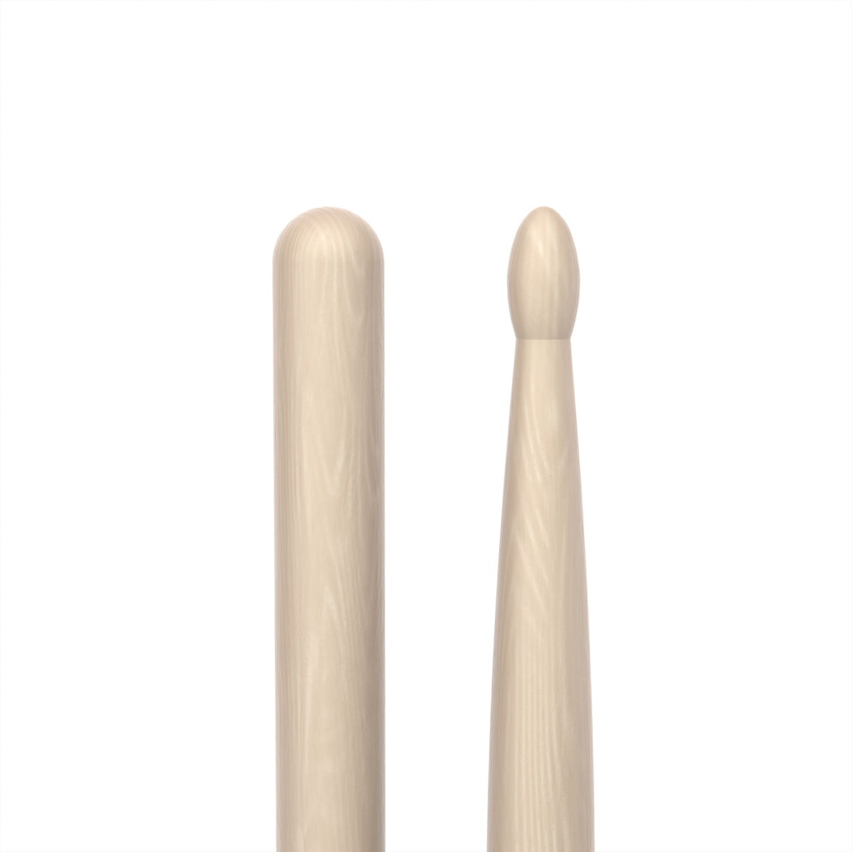 CLASSIC FORWARD 7A RAW HICKORY DRUMSTICK OVAL WOOD TIP