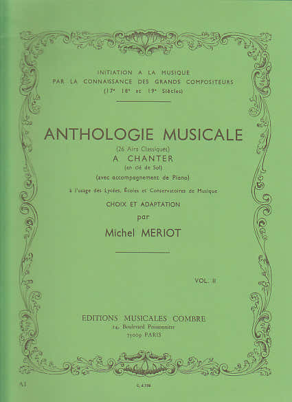 Meriot Michel - Antologia musicale Vol.2