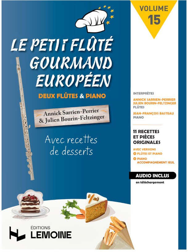 Sarrien-Perrier A. - Il piccolo flauto gourmet europeo Vol.15