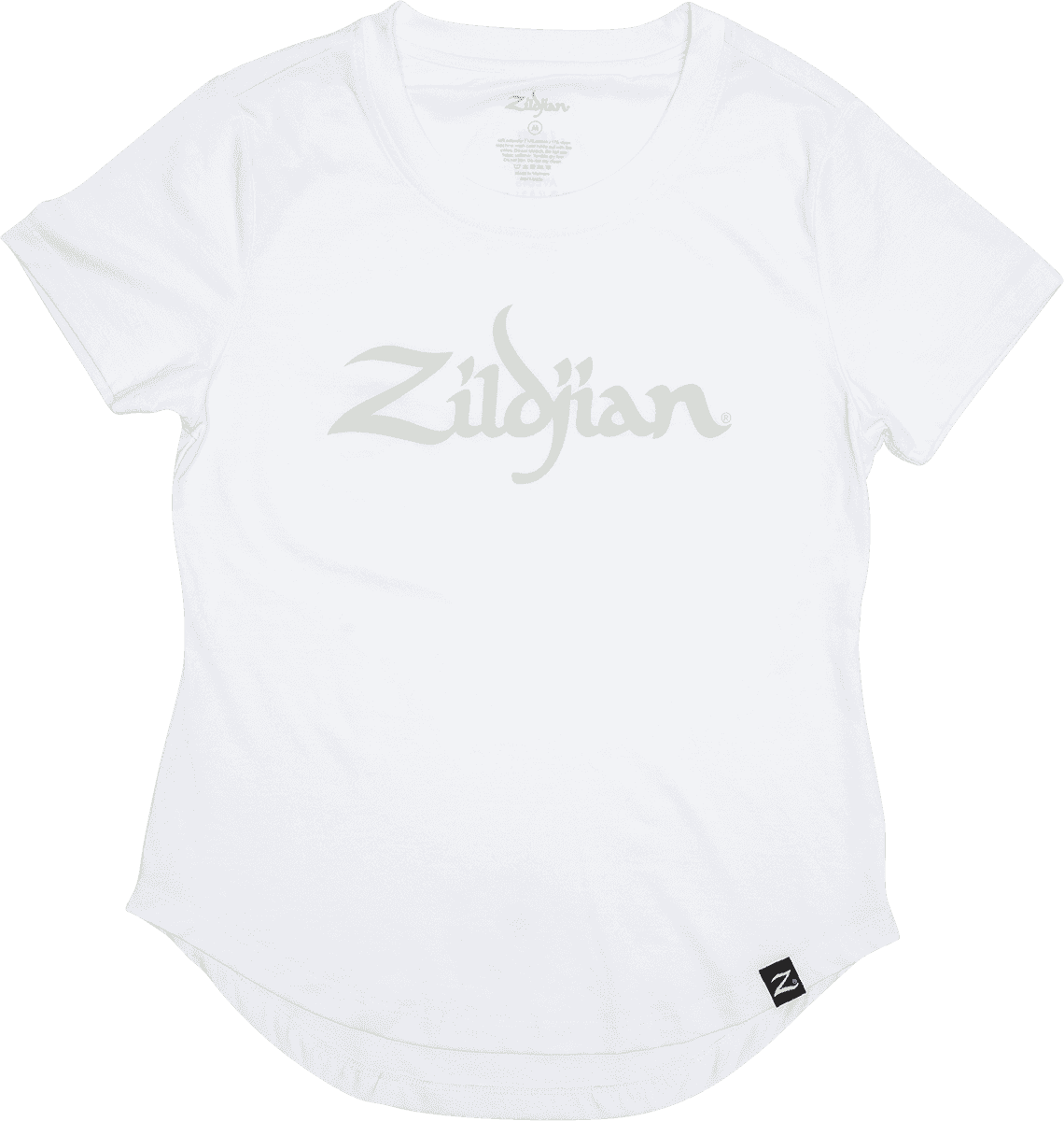 Taglia M - T-Shirt Donna Zildjian Bianca