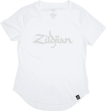 Taglia M - T-Shirt Donna Zildjian Bianca