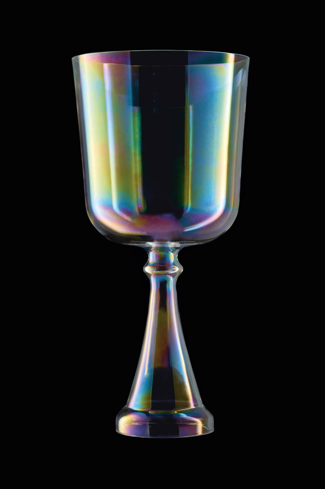 MEINL SONIC ENERGY CRYSTAL SINGING CHALICE 7" CLEAR CROWN CHAKRA