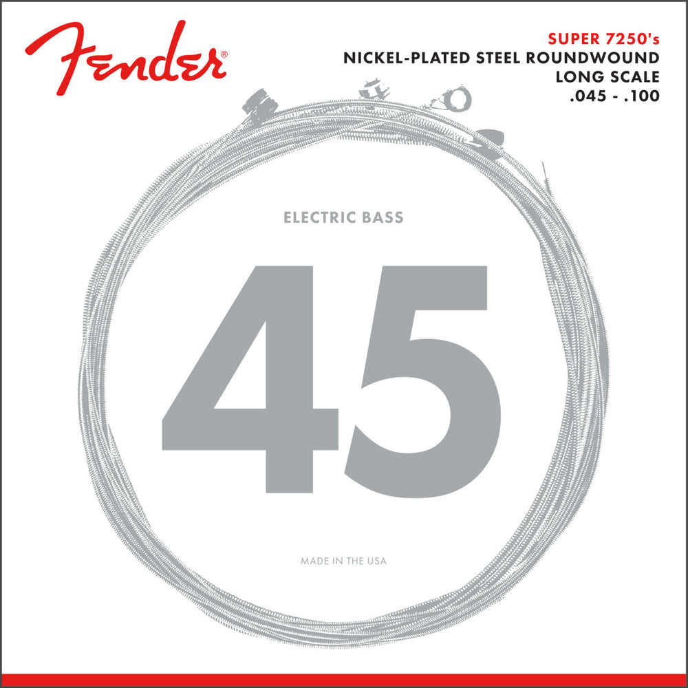 SUPER 7250ML Nickel-PLATED STEEL ROUNDWOUND LONG SCALE 45-100