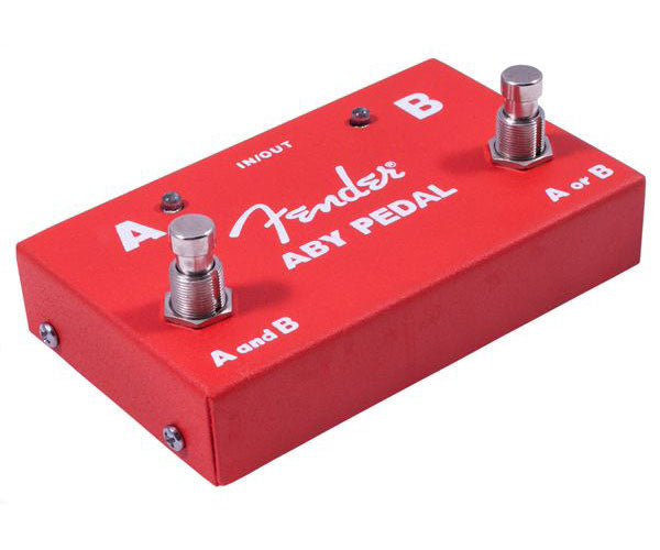 Pedale ABY a 2 interruttori, rosso