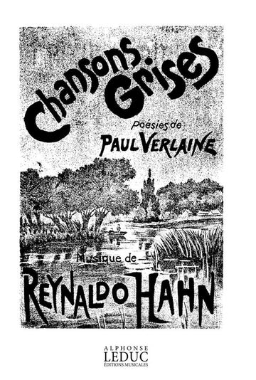 HAHN REYNALDO - CANZONI GRIGIE - CANTO/PIANOFORTE