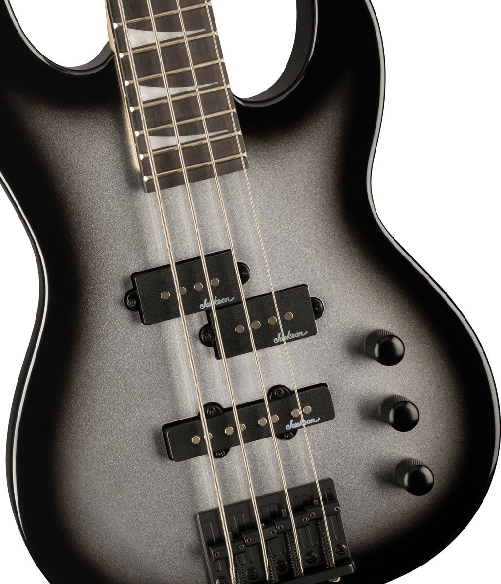 LTD Serie JS Basso da concerto Minion JS1X AMA Silverburst