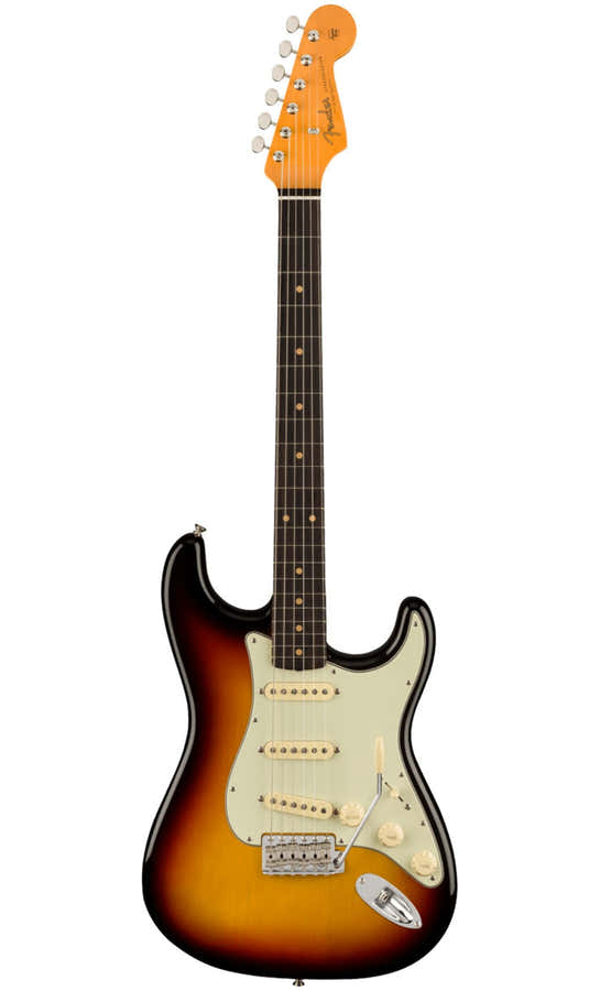 Stratocaster 1961 American Vintage II RW Sunburst a 3 colori