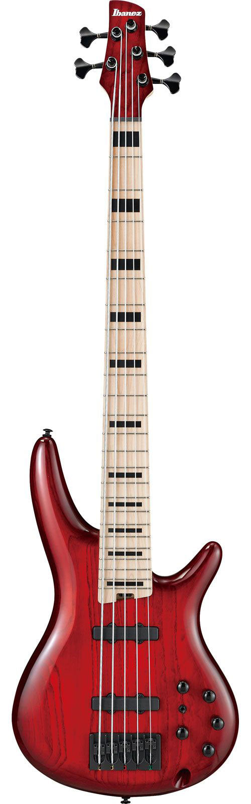 Anb205-Twb Transparent Wine Red Burst Signature Adam Nitti Premium