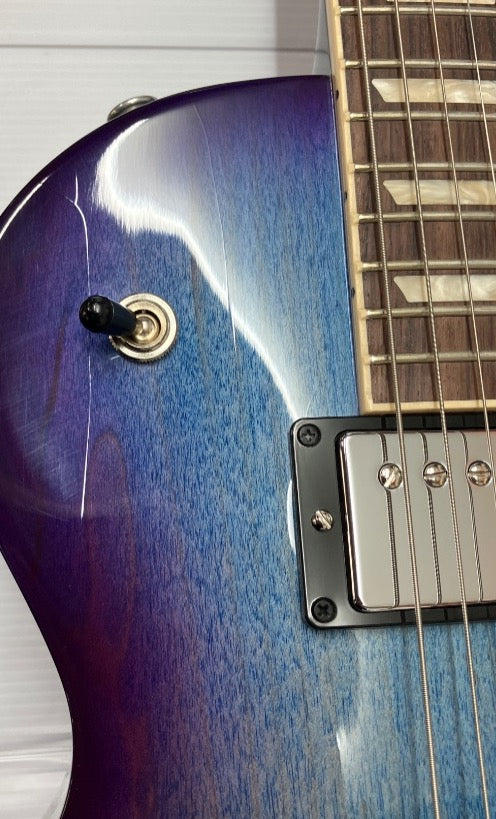 Les Paul Studio Blueberry Burst Black Trim Stock B