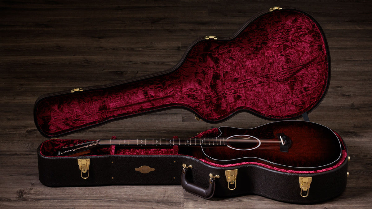 324ce Next Generation tavola in mogano tropicale Shaded Edgeburst Grand Auditorium
