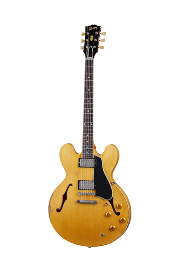 Es-335 1959 riedizione ultra fortemente invecchiata Naturale Vintage Cs Mlc