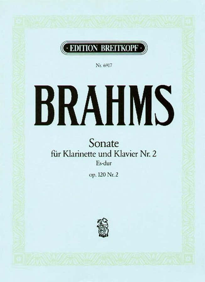 Brahms J. - Sonata Op. 120/2 in Mib maggiore - Clarinetto pianoforte