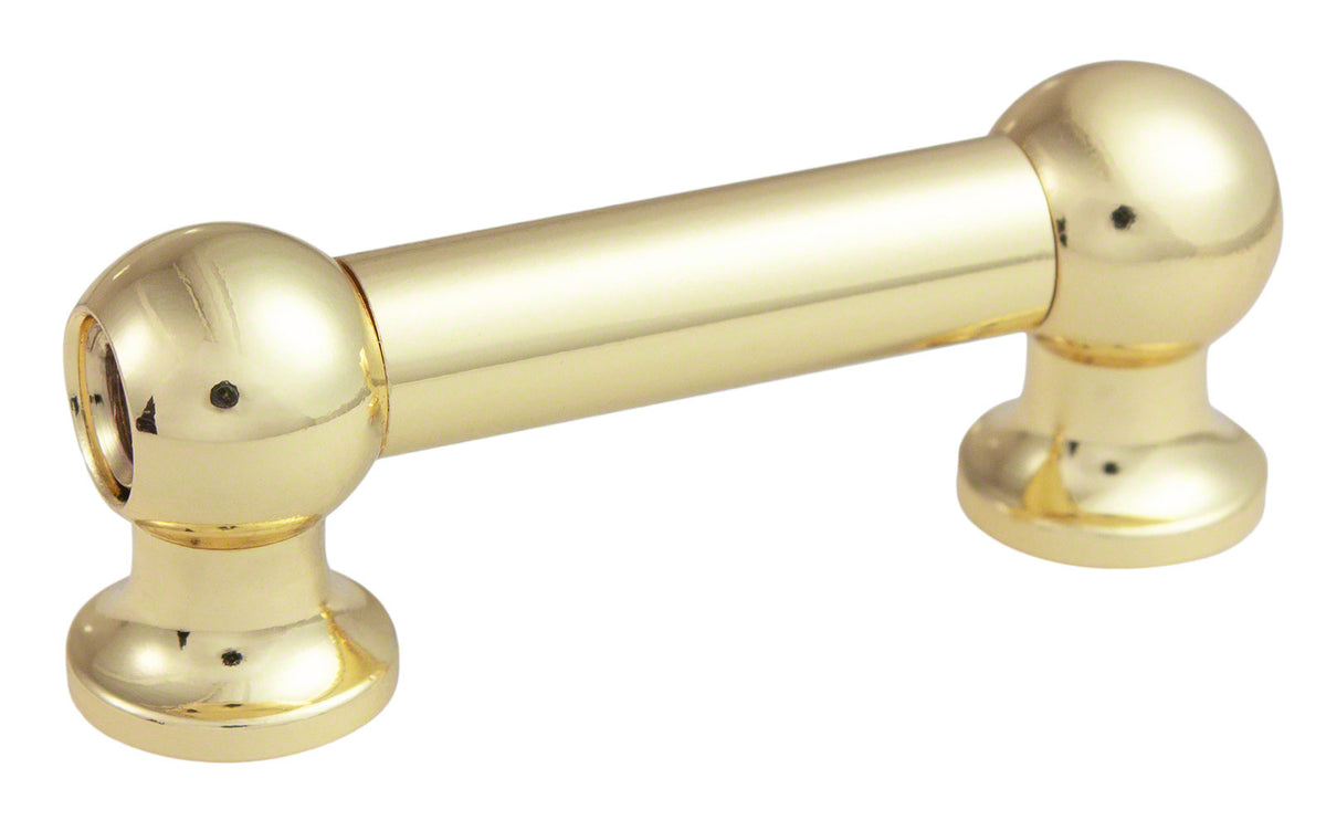 TL12D38-BR Blocchetto Tubo 38mm Dorato Doppio Tirante (X1)