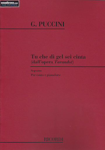 PUCCINI G. - TU CHE DI GEL SEI CINTA - SOPRANO ET PIANO