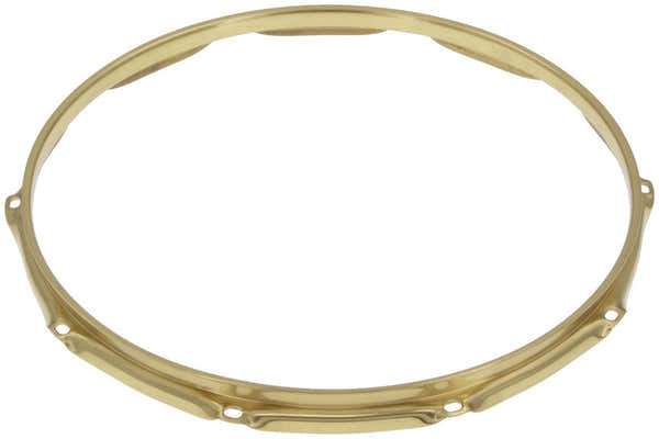 Sparedrum HB25-14-10BR - Cerchio 14" 10 Tiranti Ottone Super Tripla Flangia 2.5mm