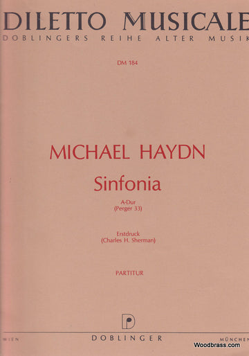 Haydn Michael - Sinfonia A-dur P 33 - Conducteur