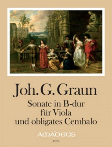Graun J.G. - Sonata in Sib maggiore - Viola e pianoforte