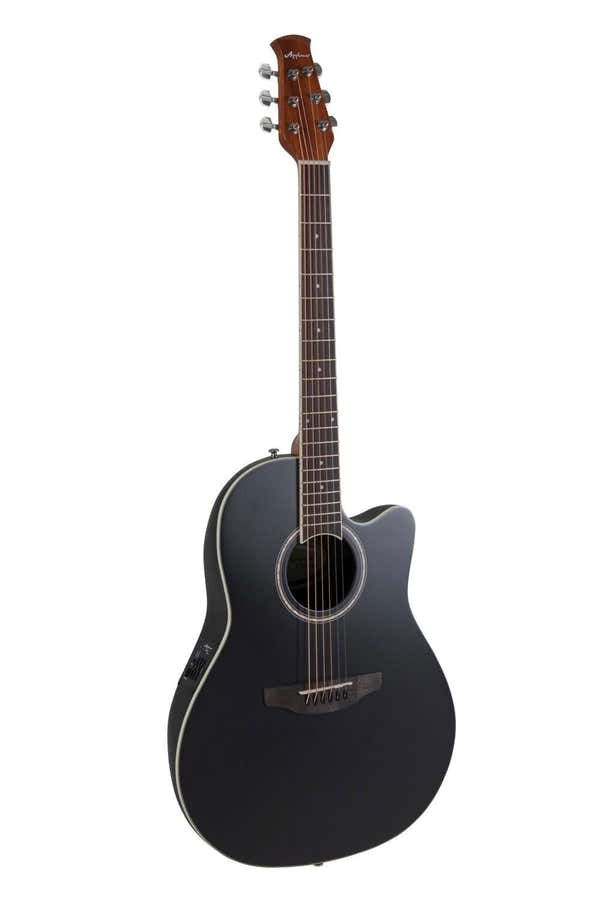 Chitarre Elettroacustiche Ab28 Super Shallow Bowl Cutaway Black Satin