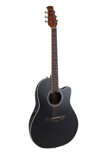 Chitarre Elettroacustiche Ab28 Super Shallow Bowl Cutaway Black Satin