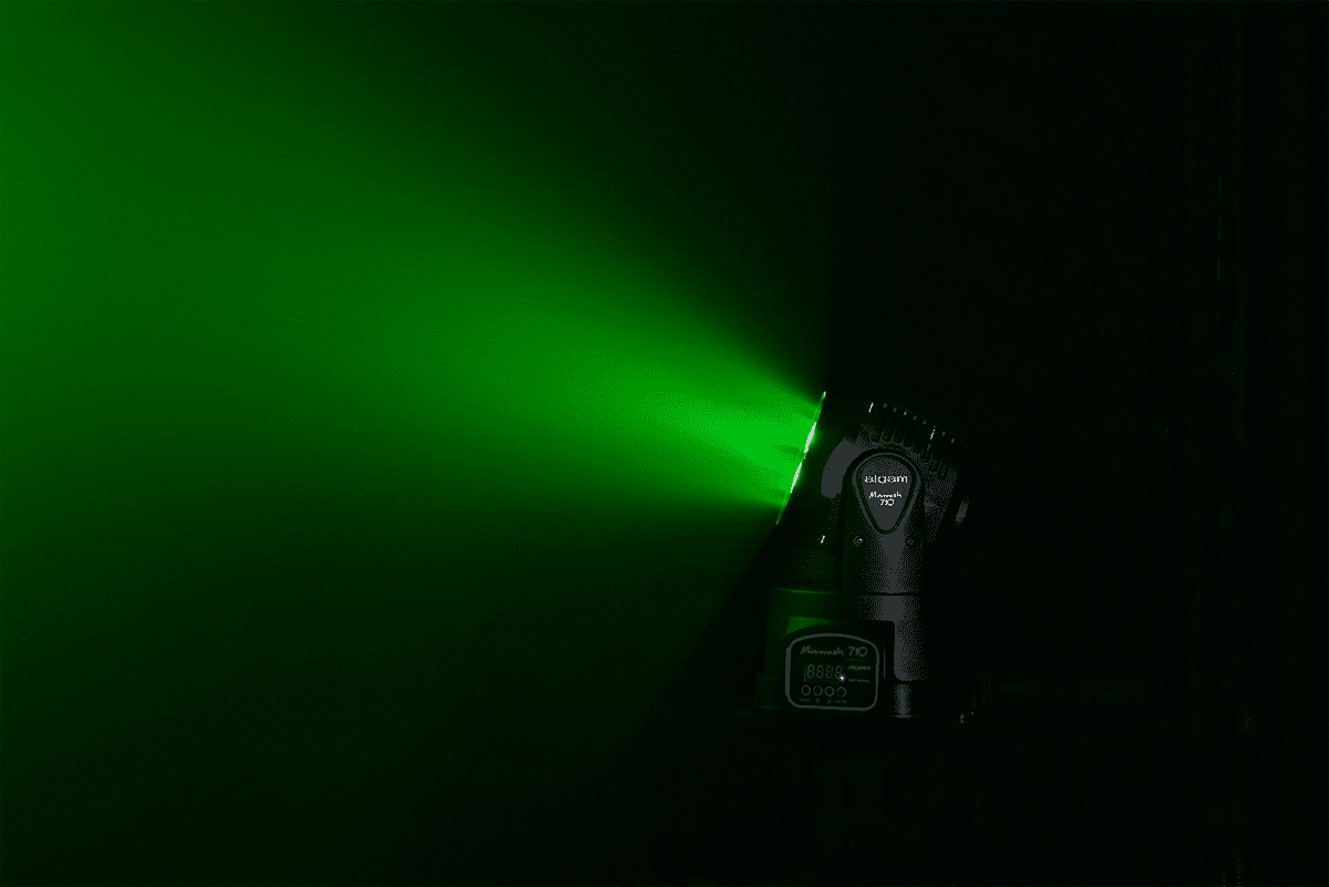 MINI WASH 710 - LYRE WASH LED 7 x 10W RGBW