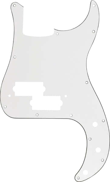Battipenna Precision Bass 13 fori W/B/W 3 strati