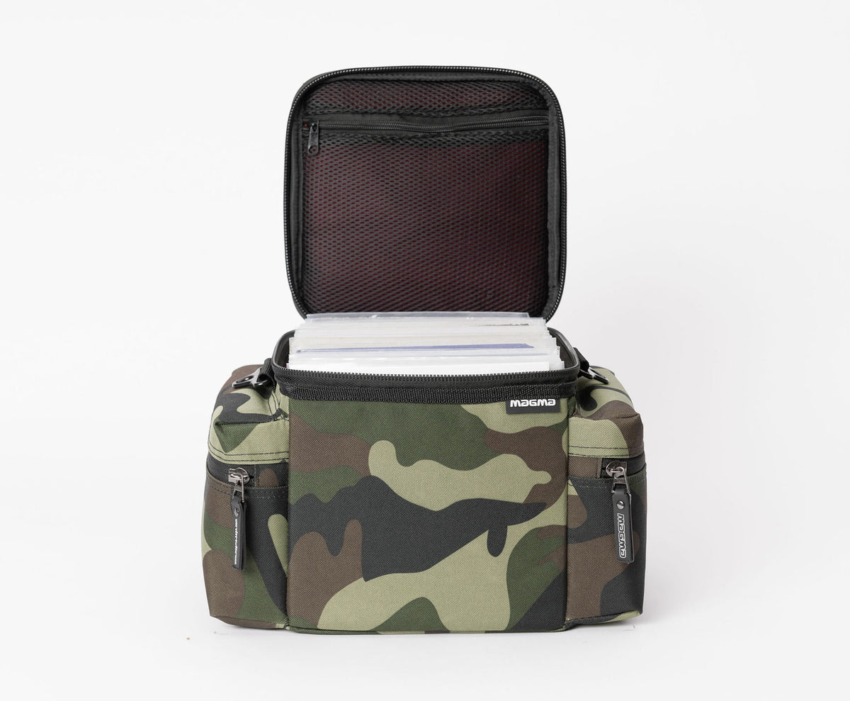 45 RECORD-BAG 100 NEW CAMO-GREEN/BORDEAUX