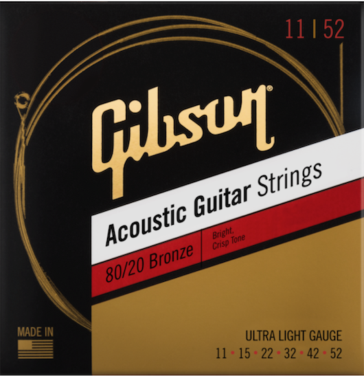 MODERN STRINGS 80/20 BRONZE ACOUSTIC GUITAR ULTRA-LIGHT