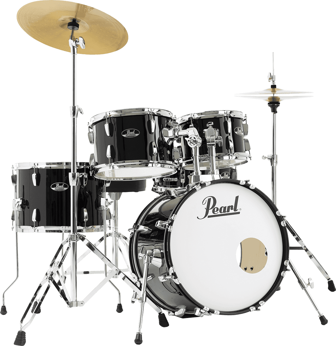 ROADSHOW JAZZ 18 JET BLACK + SOLAR CYMBALS