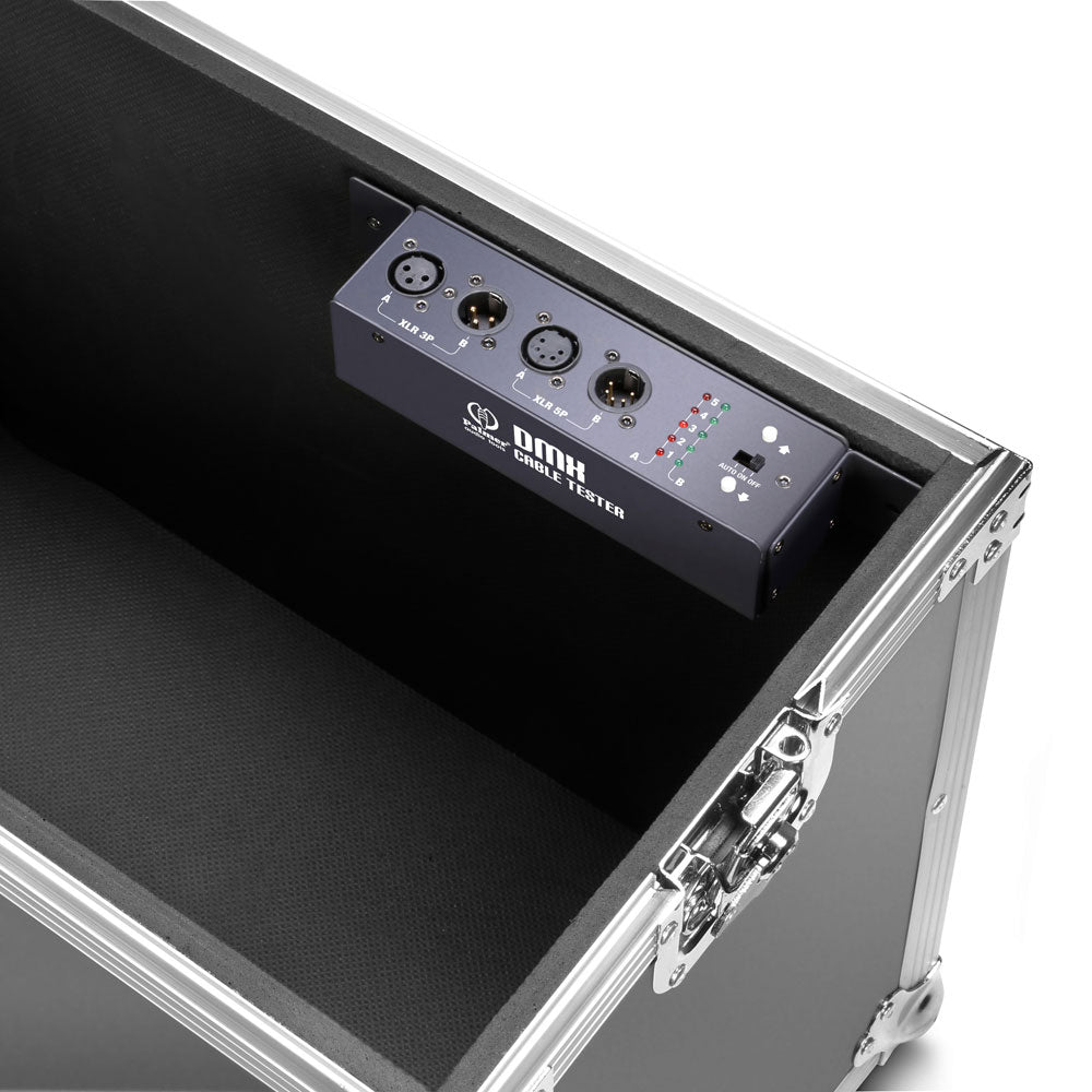 MCT DMX - TESTER PER CAVI DMX 3 PUNTI E 5 PUNTI - TESTER PER CAVI DMX E XLR 3PUNTI - 5PUN