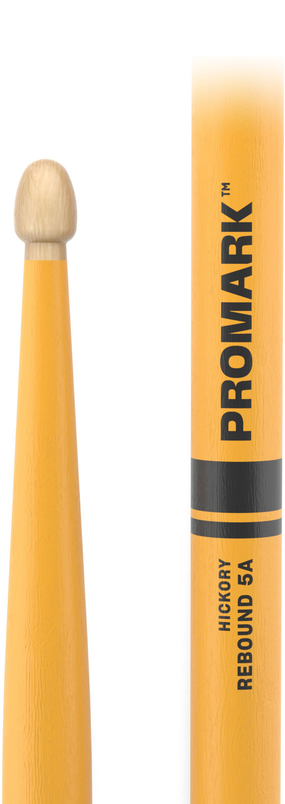 RBH565AW-YELLOW - Rebound 5A punta in legno a ghianda gialla