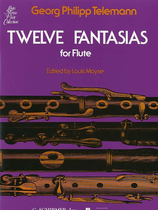 Telemann G.P. - Dodici fantasie per flauto solo - Flauto