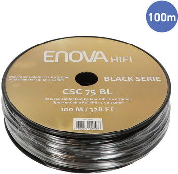 Cavo HIFI per Altoparlante CSC 75 BL