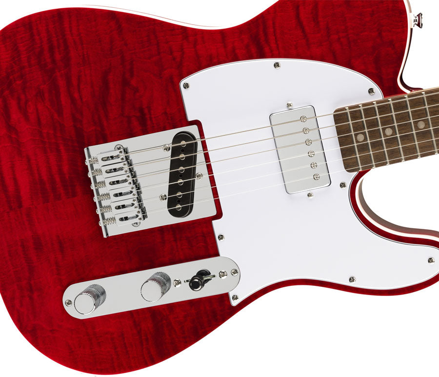 Telecaster Affinity Fmt Sh Lrl Rosso Cremisi Trasparente