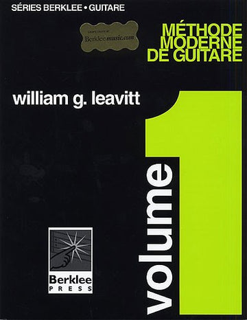 Methode Moderne De Guitare Berklee Volume 1 - Guitar