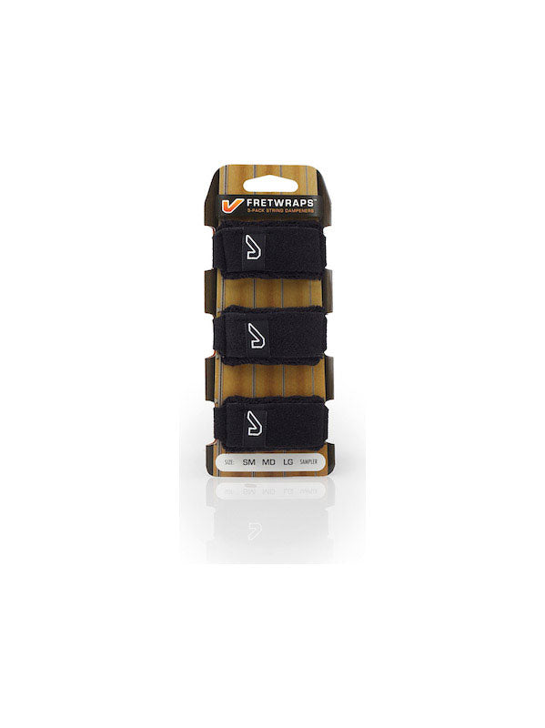 FretWraps confezione da 3 Nero - Grande