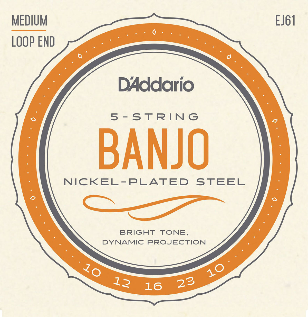 Set di corde per banjo D'Addario