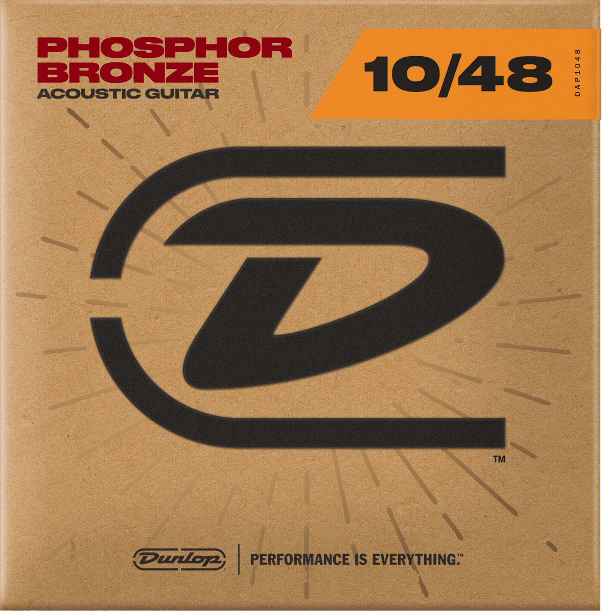 ACOUSTIC GUITAR FOLK S PHOSPHORE BRONZE EXTRA LIGHT 10 48
