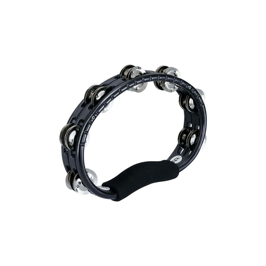 TMT1BK - TAMBURELLO A DOPPIA FILA CON PIATTELLI